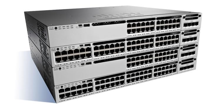 Cisco Catalyst WS-C3850-48T-S Gestionado Negro, Gris Switch - Switch de Red (Gestionado)