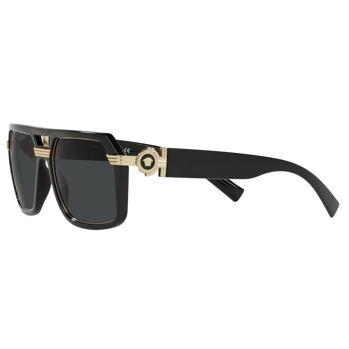 Versace Gafas de sol VE4399 GB1 / 87 Gafas de sol hombre color Negro gris tamaño de lente 58 mm