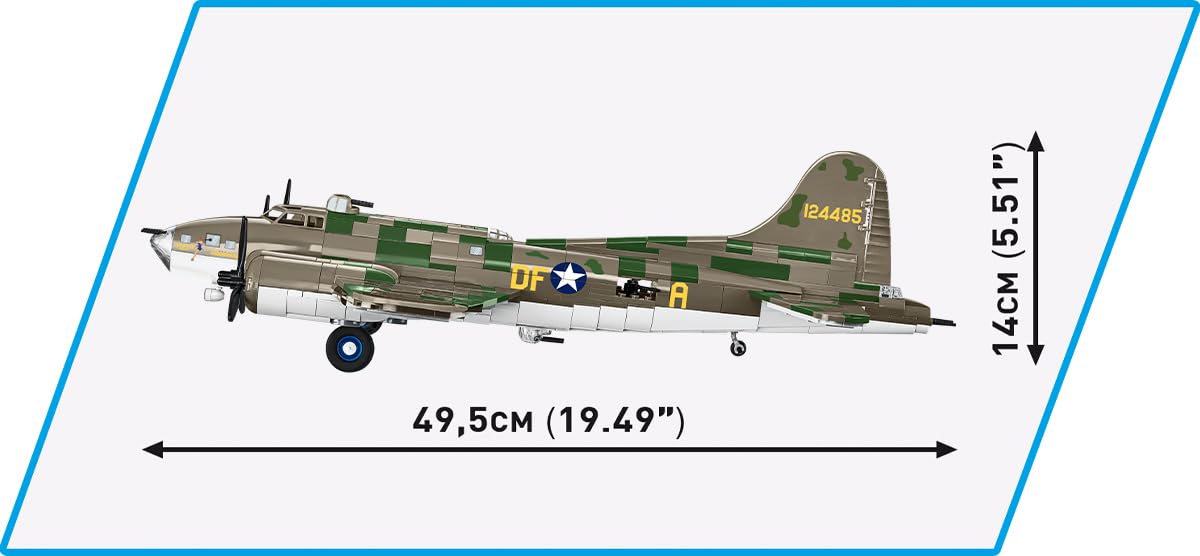 COBI Edición Ejecutiva Colección Histórica 5749 Boeing B-17 Flying Fort 5749