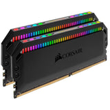 CORSAIR Dominator Platinum RGB 16GB (2x8GB) DDR4 3200 (PC4-28800) C16 1.35V Módulos de Memoria de Alto Rendimiento optimizados para AMD Ryzen - Negro
