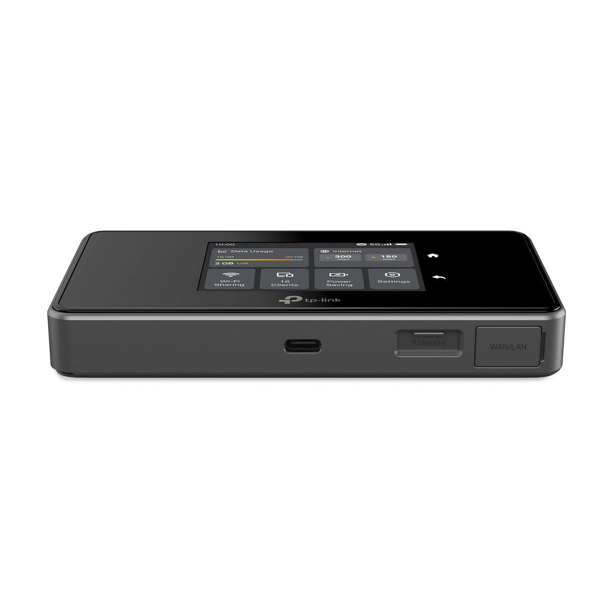 TP-Link M8550 Router Móvil 5G Wi-Fi 6E AXE3600 con Pantalla Táctil, Puertos Gigabit y Conexión para hasta 32 Dispositivos