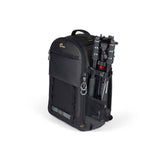 Lowepro Adventura BP 300 III, Mochila para Cámara, con Soporte para Trípode, Bolsillo para Portátil de 13'', Bolsa con Acceso Frontal, para Cámara sin Espejo, Compatible Sony Alpha 7-9 Series, Negro