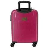 Santoro Gorjuss For my love Maleta de cabina Morado 37x55x20 cms Rígida ABS Cierre TSA 33L 2,86 kgs 4 Ruedas dobles Equipaje de Mano
