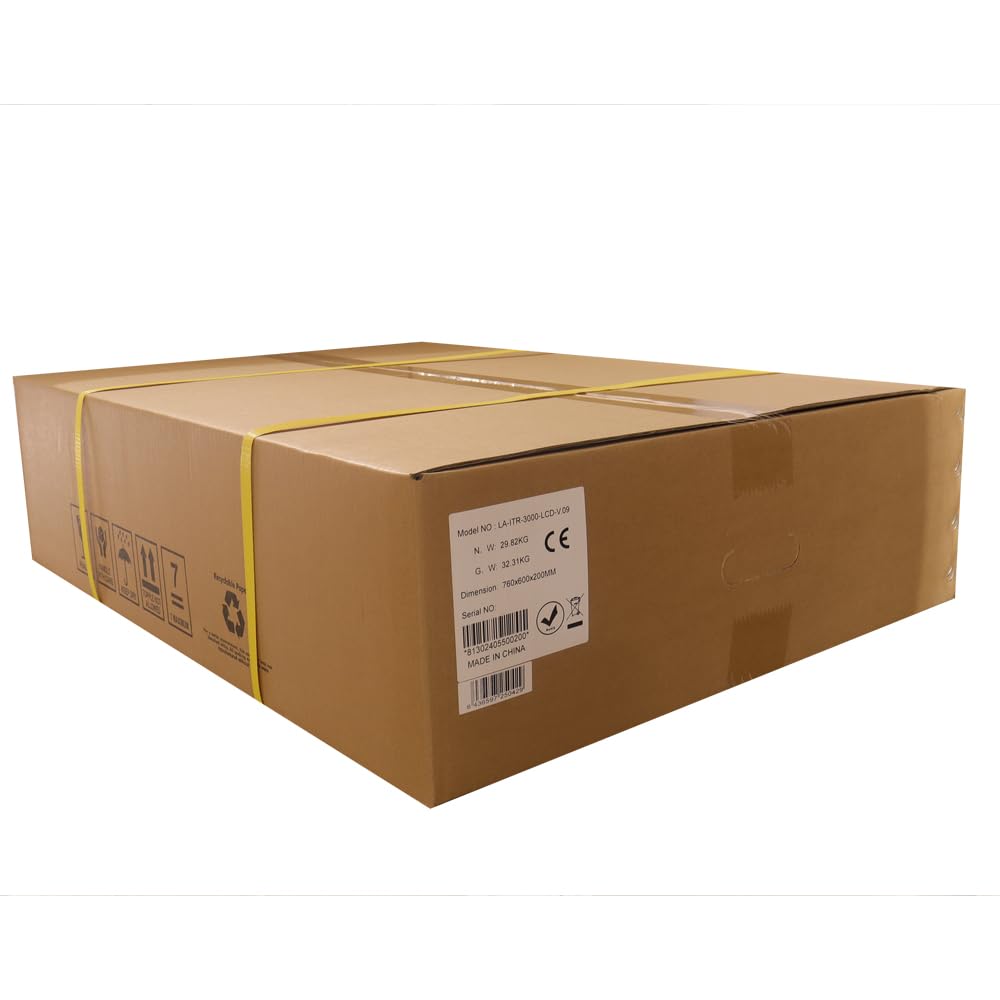 Lapara LA-ITR-3000-LCD-V0.9 Sistema de Alimentación Ininterrumpida SAI 3000VA 2700W LCD Interactivo Sinusoidal Rack