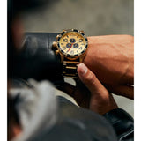 Nixon Reloj Analógico para Hombre de Cuarzo con Correa en Acero Inoxidable A083-3192-00