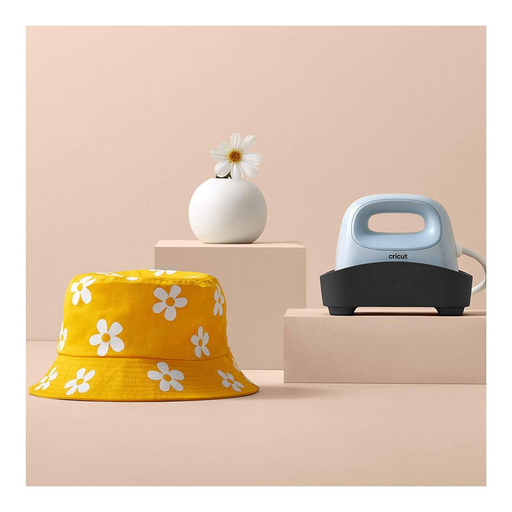 Cricut Hat Press | Placa térmica curva de 12,7 cm x 7,6 cm | Prensa térmica para proyectos de sombreros y gorras | Para usar con vinilo termoadhesivo (HTV), Infusible Ink y sublimación