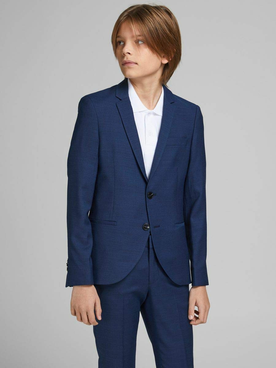 Jack & Jones Jprsolaris Blazer Jr Blazer, Azul (Medieval), 170 Niños
