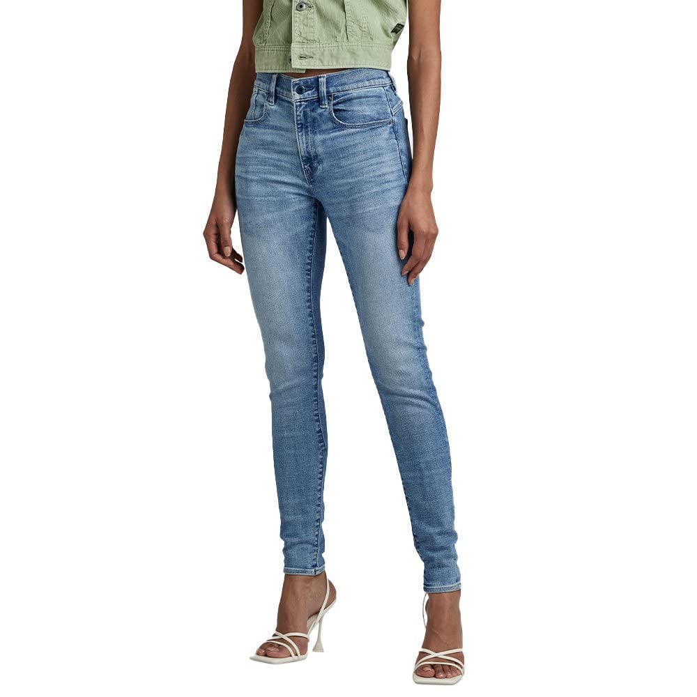 G-Star Para Mujer Jeans Lhana Skinny, Azul (sun faded niagara D19079-C051-D898), 30W / 36L