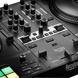 Hercules DJControl Inpulse T7 -Controladora de DJ Motorizada Negra de 2 Decks - incluye Serato DJ Lite y el software DJUCED