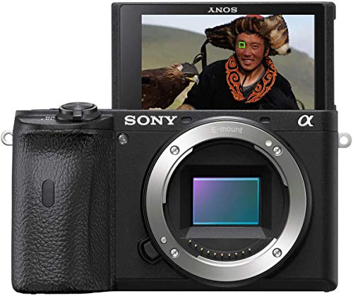 Sony Cámara sin espejo Sony Alpha 6600 | APS-C (enfoque automático rápido de 0,02 s, estabilización óptica de imagen de 5 ejes en la carcasa)
