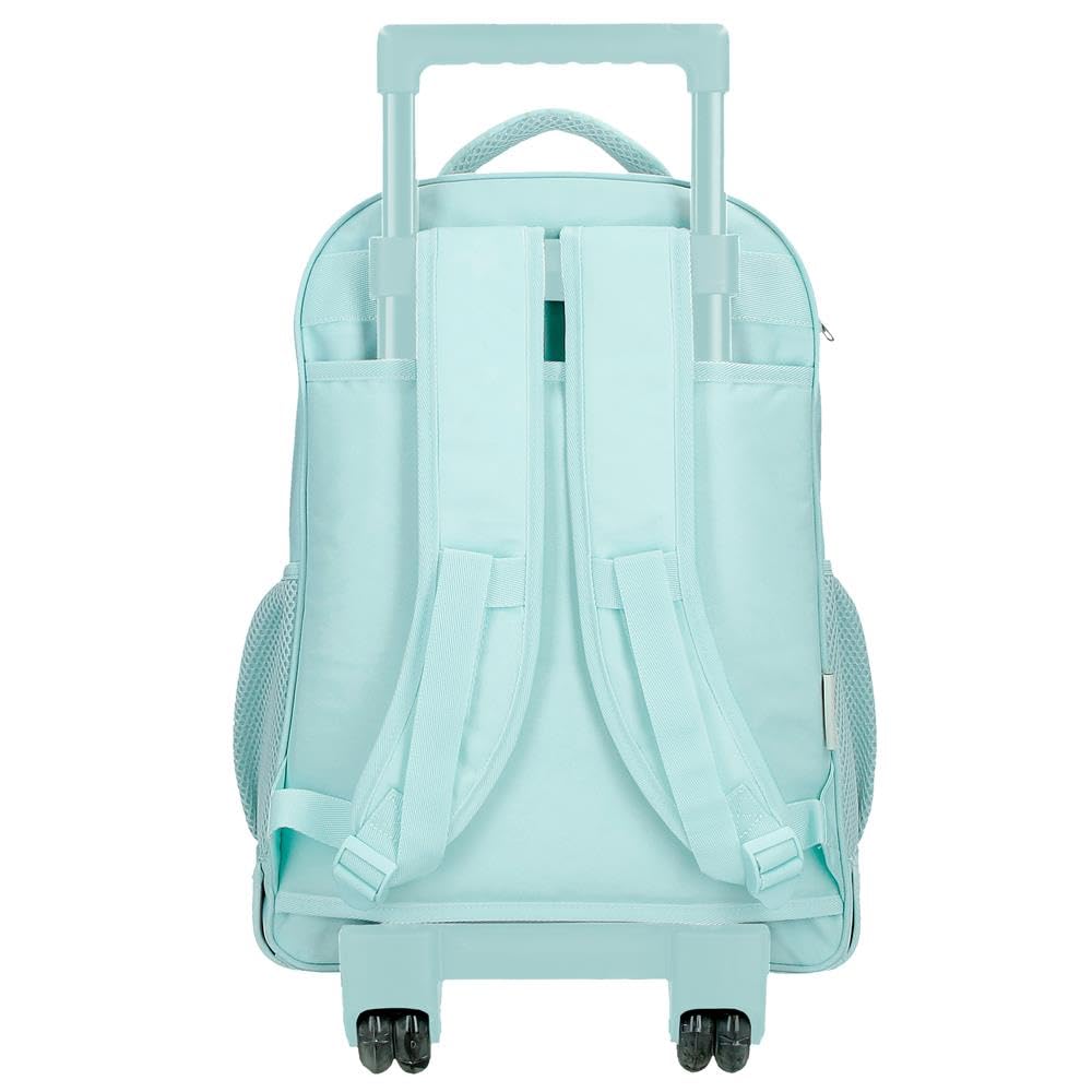Pepe Jeans Dalma Mochila Compact 2 Ruedas Azul 32x43x21 cms Poliéster by Joumma Bags