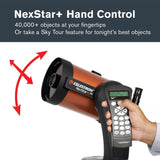 Celestron 11068 NexStar 6SE Telescopio computaricado Schmidt-Cassegrain con Montaje Totalmente automatizado, tecnología SkyAlign y Revestimiento XLT, Negro/Naranja