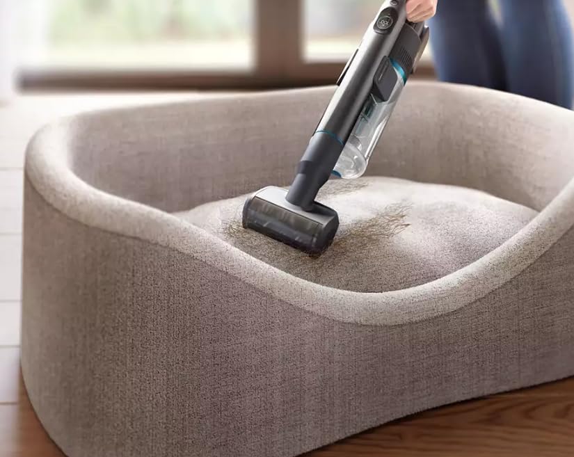 Philips Aspiradora Sin Cable Serie 8000 Pet, Aspiración Superior, 80 Min de Autonomía, Reconocimiento de Suelos, Smart Display, Cepillo Con Luz LED, Cepillo Pet & Aqua, Filtro Antialérgico (XC8055/01)