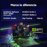 Lenovo Legion Pro 7 Gen 10 - Portátil Gaming IA, 16" WQXGA OLED (Intel Core Ultra 9 275HX, NVIDIA GeForce RTX 5080, 240 Hz, 64 GB RAM, 1TB SSD, Wi-Fi 7, Sin Sistema Operativo) Teclado RGB - Negro