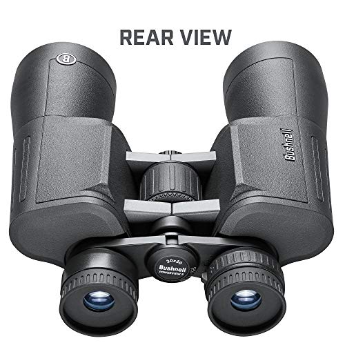 Bushnell - Powerview 2 - Prismáticos - 20x50 - Prisma Porro - Chasis metálico de Aluminio - Multicoated - Armadura de Goma - Observación de Aves - Viajar - Sports - En el Exterior - PWV2050