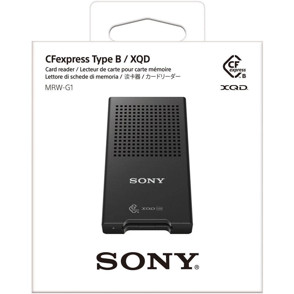 Sony MRW-G1 - Lector de Tarjetas de Memoria (Cfexpress y XQD, SuperSpeed USB de 10 Gbps)