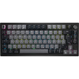 Corsair K65 Plus Wireless 75% RGB Teclado mecánico de Juego reemplazable en Caliente - Interruptores lineales MLX Red prelubricados - Tapas de Teclas PBT - AZERTY FR - Negro