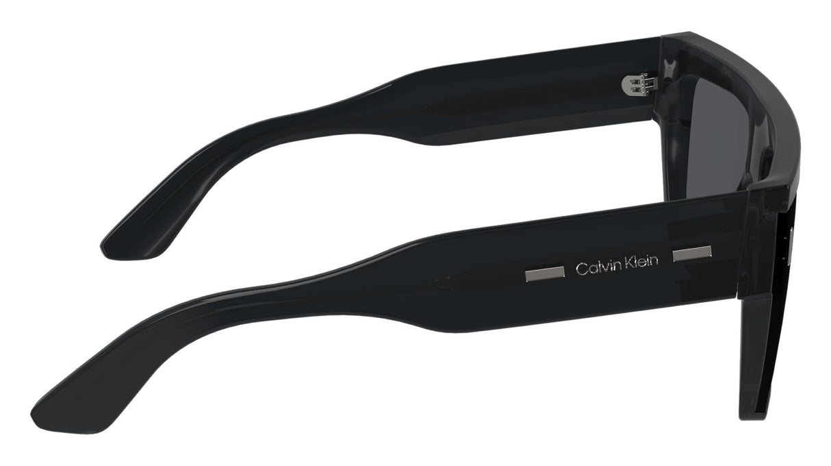 Calvin Klein Unisex Adult Sunglasses CK24502S - Slate Grey with Solid Grey Lens