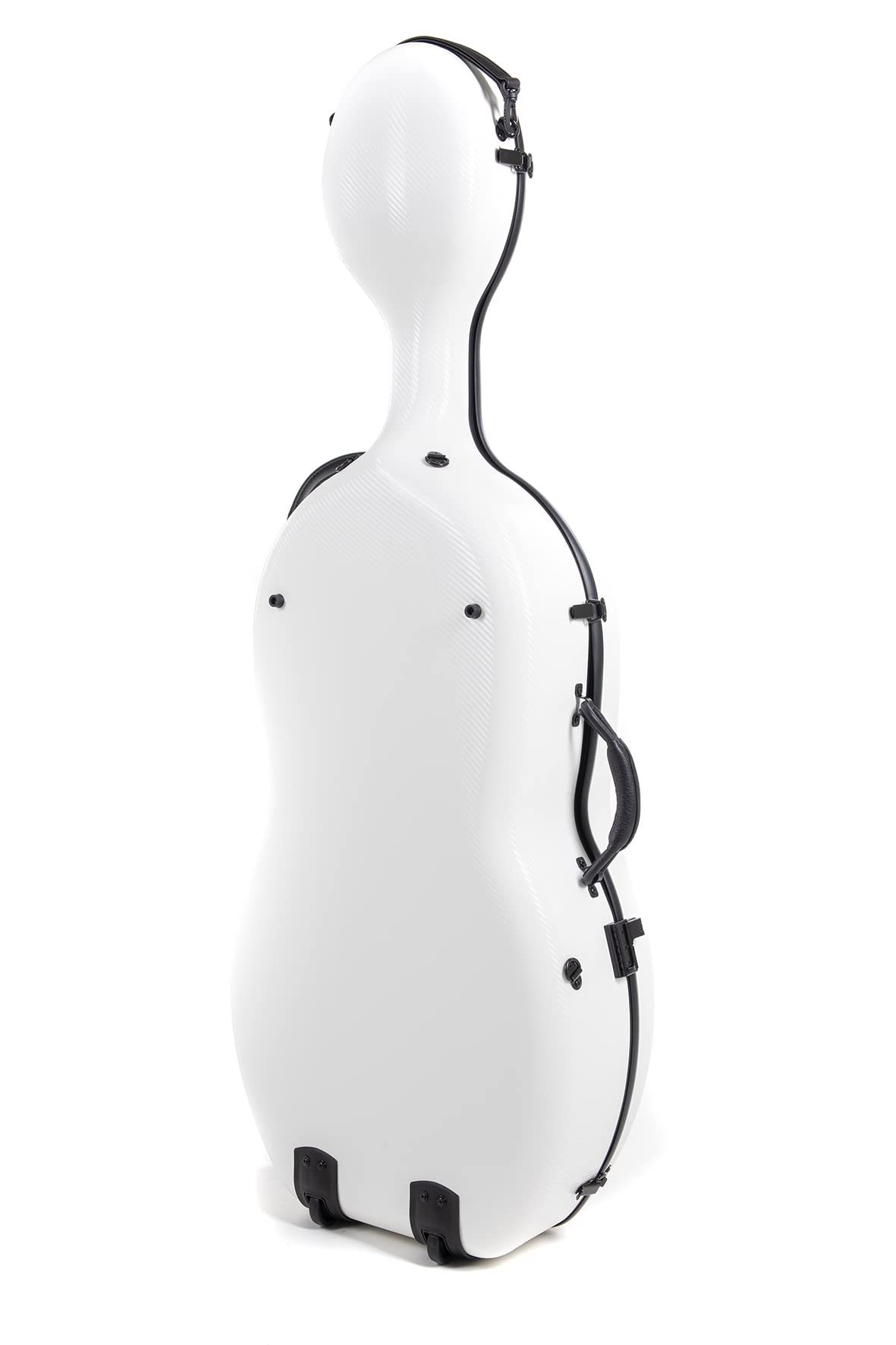 Gewa PS353128 Estuche Cello Policarbonato 4.6, 4/4 Blanco Rolly