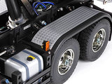 Tamiya-56366 Hoja Mercedes-Benz TAMIYA 56366 1:14 MB Arocs 4151 Tipper 8x4-kit para Montar, RC, Control Remoto, camión, Juguete de construcción, modelismo, Tinkering, Color Azul