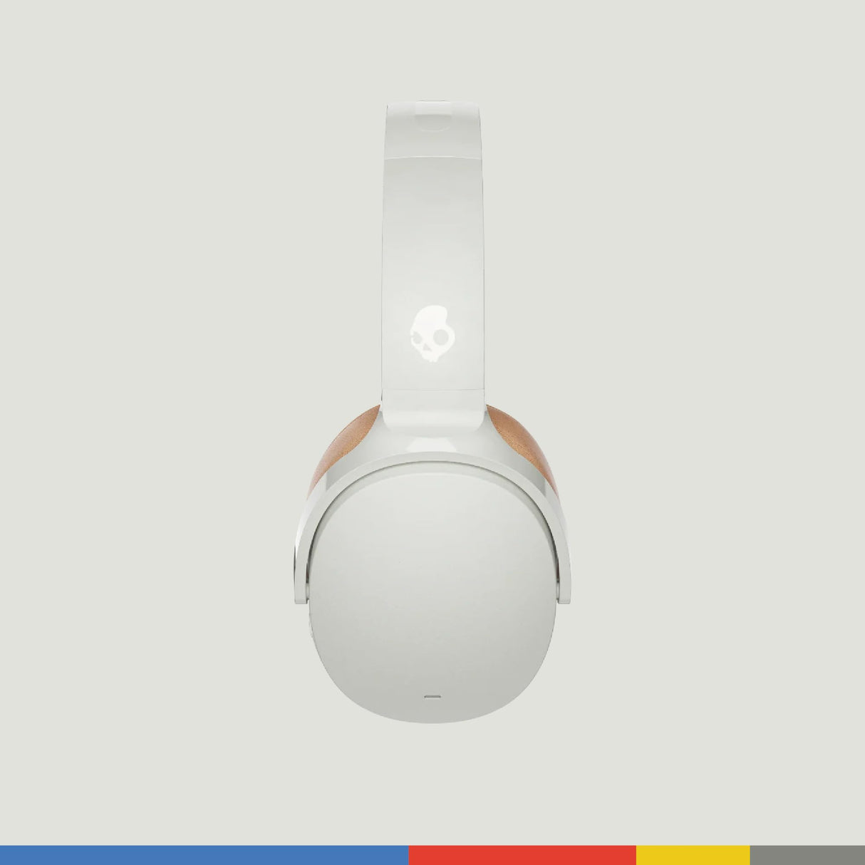 Skullcandy Hesh ANC Cascos Over-Ear Inalámbricos con Cancelación de Ruido, 22 h de Autonomía, Micrófono, Compatibles con iPhone Android y Dispositivos Bluetooth - Blanco
