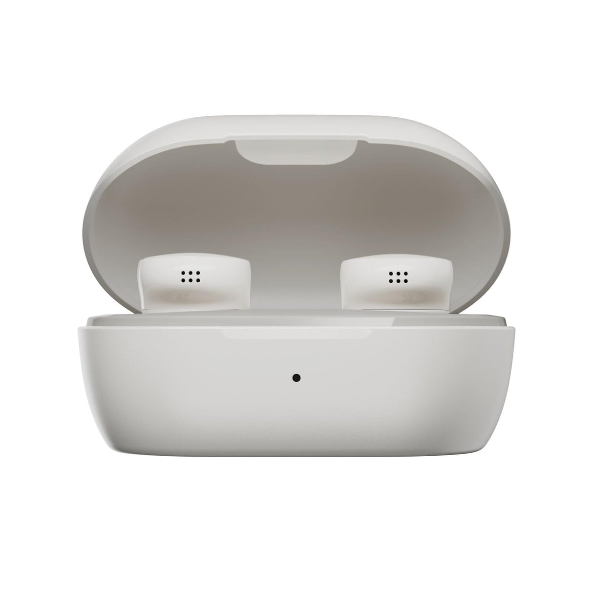 Bose QuietComfort Earbuds True Wireless, Auriculares con Bluetooth con cancelación de Ruido Activa y micrófono, Tecnología Deep Bass y clasificación IPX4, hasta 8,5 Horas de autonomía, Blanco Ahumado