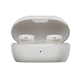 Bose QuietComfort Earbuds True Wireless, Auriculares con Bluetooth con cancelación de Ruido Activa y micrófono, Tecnología Deep Bass y clasificación IPX4, hasta 8,5 Horas de autonomía, Blanco Ahumado