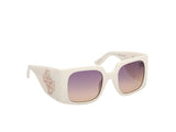 GUESS Gafas de Sol GU00201-H 21Z shiny white 53/23/135 Mujer