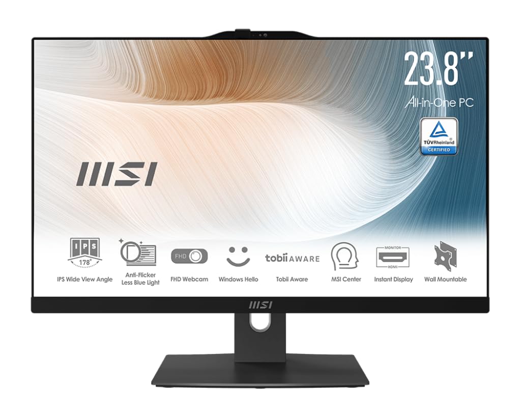 MSI Modern AM242P 12M-696DE 23" FHD i5-1240P/8GB/512GB/BK W11P