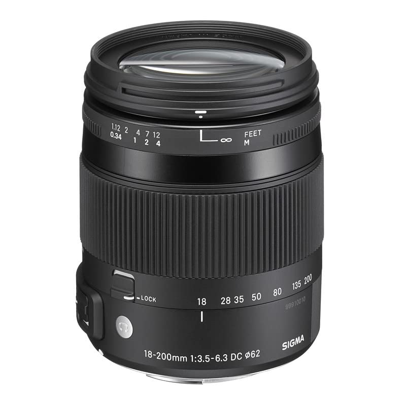 Sigma Contemporary, 18-200mm F3.5-6.3 DC Macro HSM - Objetivo (18-200mm F3.5-6.3 DC Macro HSM, SLR, 16/13, Macro, Sony, 11.1x, 7.07 cm)