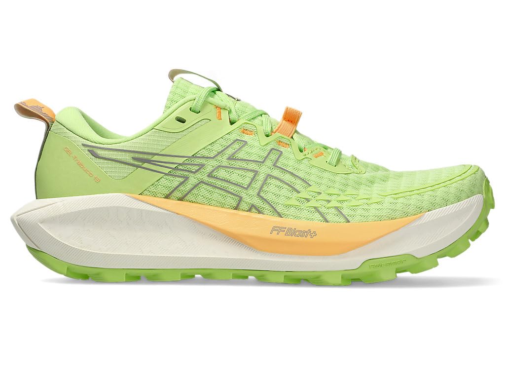 ASICS Gel-Trabuco 13, Sneaker Mujer, Lime Green Rainstorm Grey, 38 EU