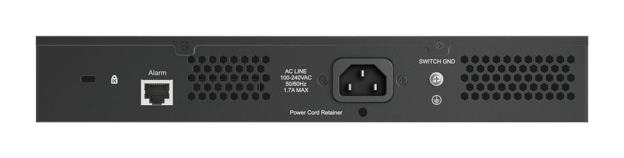 D-Link Switch Smart 10 Puertos Gigabit PoE (8 x 1000Base-T y 2 x SFP Gigabit), PoE+, Long Range PoE (hasta 250m), 130W PoE Budget, Interfaz Web dedicada a videovigilancia IP, VLAN, QoS, ERPS, ONVIF