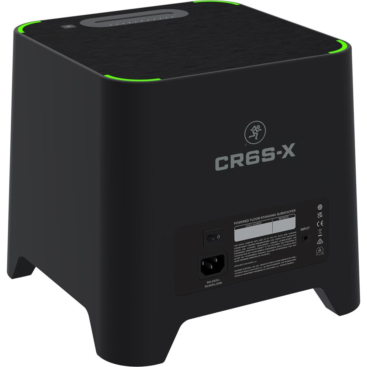 Mackie Subwoofer de pie Alimentado CR6S-X