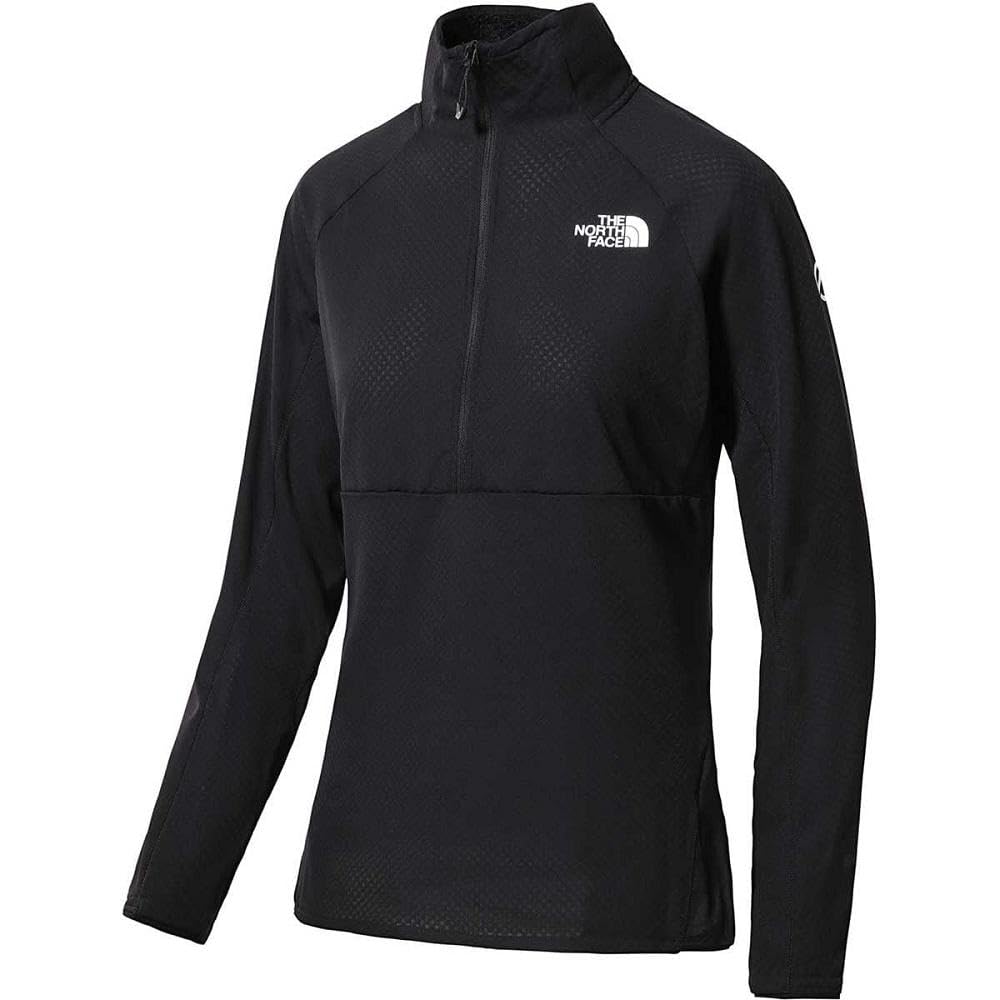 THE NORTH FACE NF0A5J8CJK3 W Summit FUTUREFLEECE LT 1/2 Zip Sweatshirt Mujer Black Tamaño XL