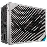 ASUS ROG Thor 1200W Platinum III Fuente de alimentación, 80 Plus Platinum, ATX 3.1, MOSFET GAN, Estabilizador de Voltaje Inteligente, Pantalla OLED magnética, Modo Turbo, 10 años de protección