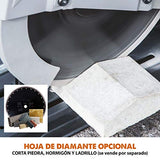 Evolution Power Tools - R355CPS Sierra tronzadora multimaterial, Corta acero dulce, aluminio, plástico, incluso madera con clavos incrustados, 355 mm