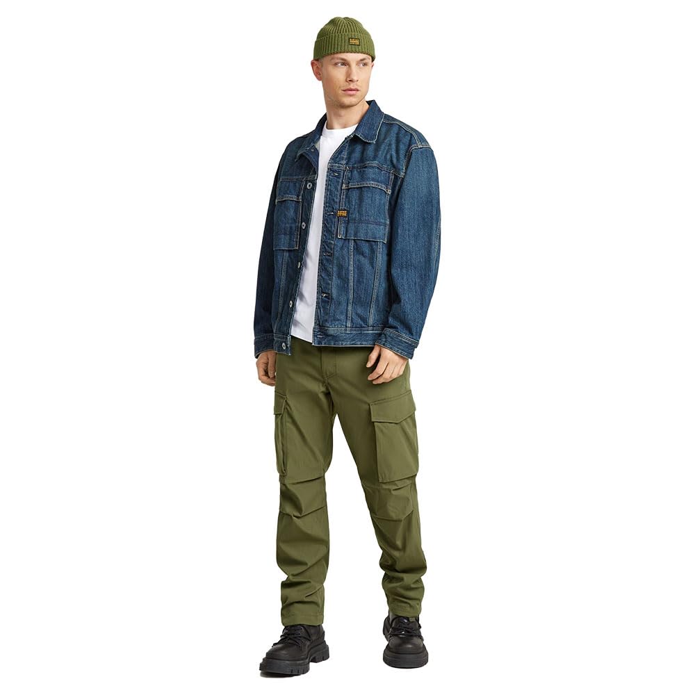 G-STAR Core Regular Cargo Pants, Verde (Shadow Olive D24309-d517-b230), 30W / 30L Hombre