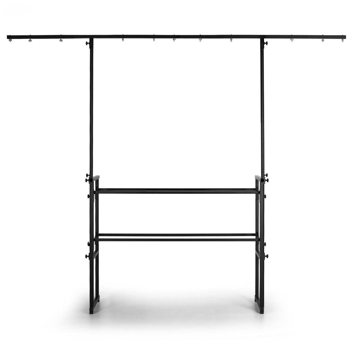 Audibax DS10-DJ Soporte DJ Profesional con Puente de Luces