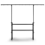 Audibax DS10-DJ Soporte DJ Profesional con Puente de Luces