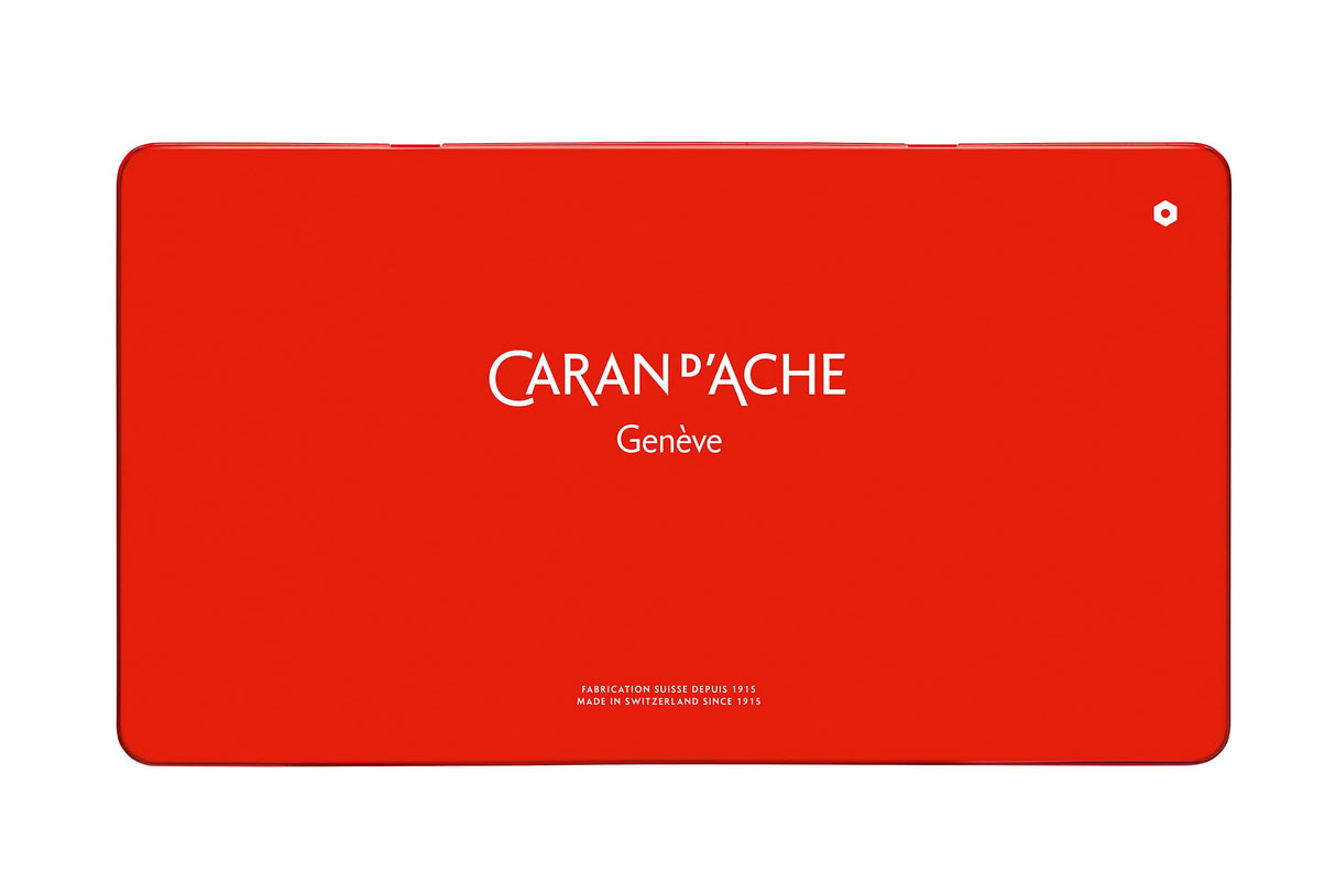 Caran d-Ache SUPRACOLOR Soft Aquarelle 40 - Lápiz de color (Multicolor, Rojo) 599 grams