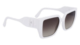 KARL LAGERFELD KL6098S Gafas, Blanco, 52-140-19 Unisex Adulto