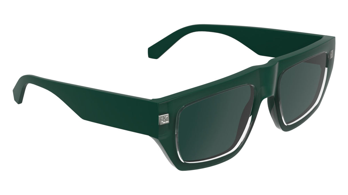 CALVIN KLEIN JEANS CKJ25619S Sunglasses, Green, Talla única Unisex Adulto