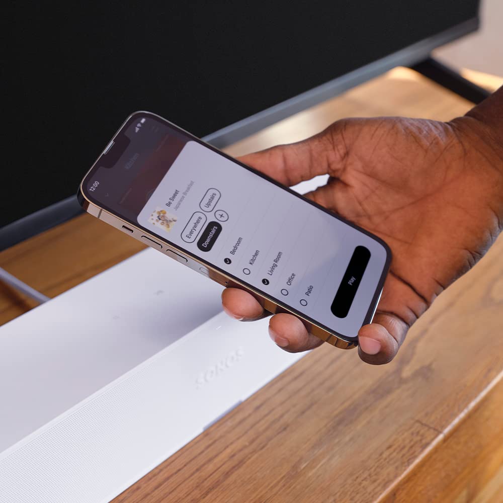 Sonos Ray - Barra de Sonido compacta para la Tele y la música - Negro
