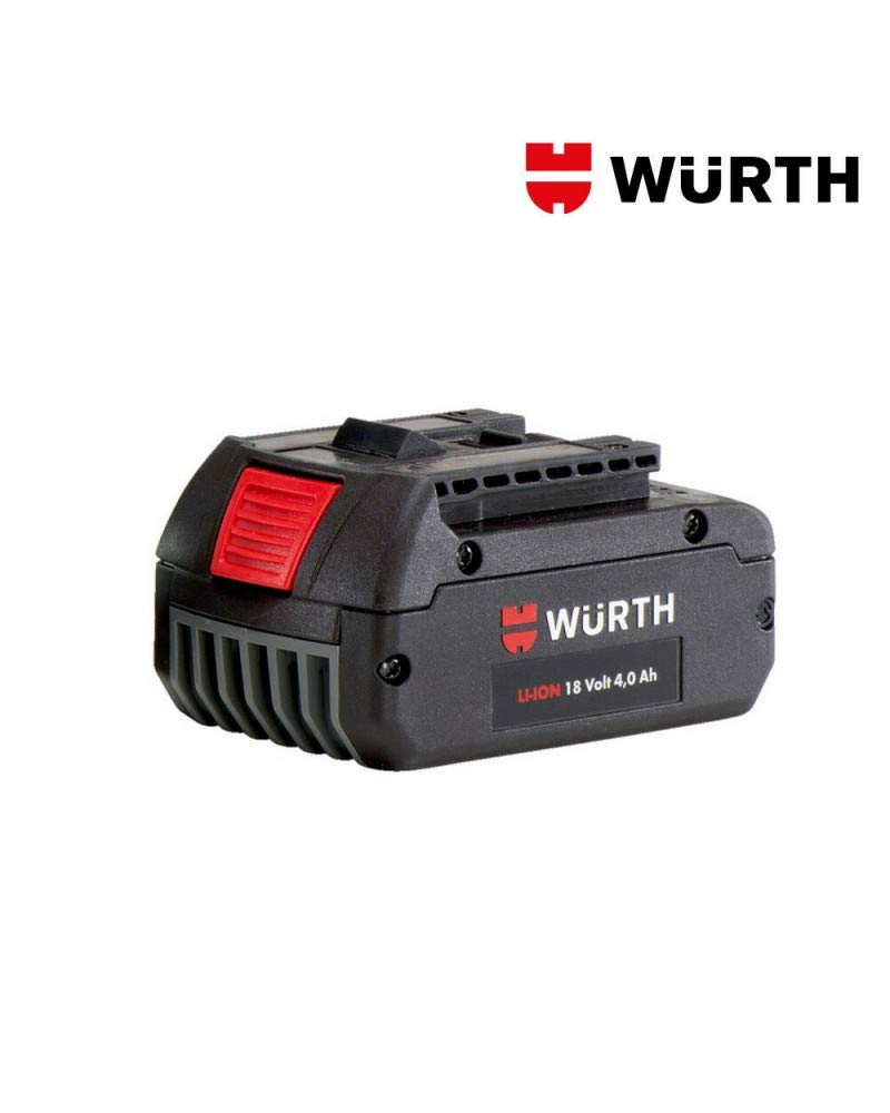 Würth 700916535 Batería LI-CV-18 V/5,0 Ah, Gris