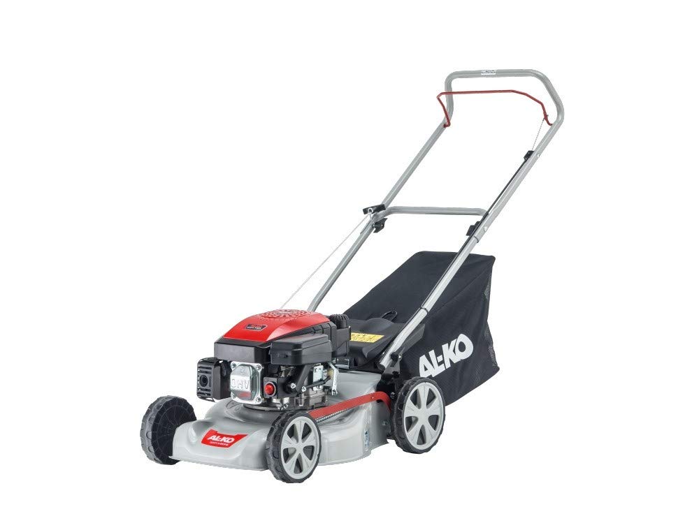 AL-KO Easy 4.20 P-S Highline - Cortacésped de Gasolina | Potente Motor de 2 kW | Ancho de Corte de 42 cm | Cubierta de Acero