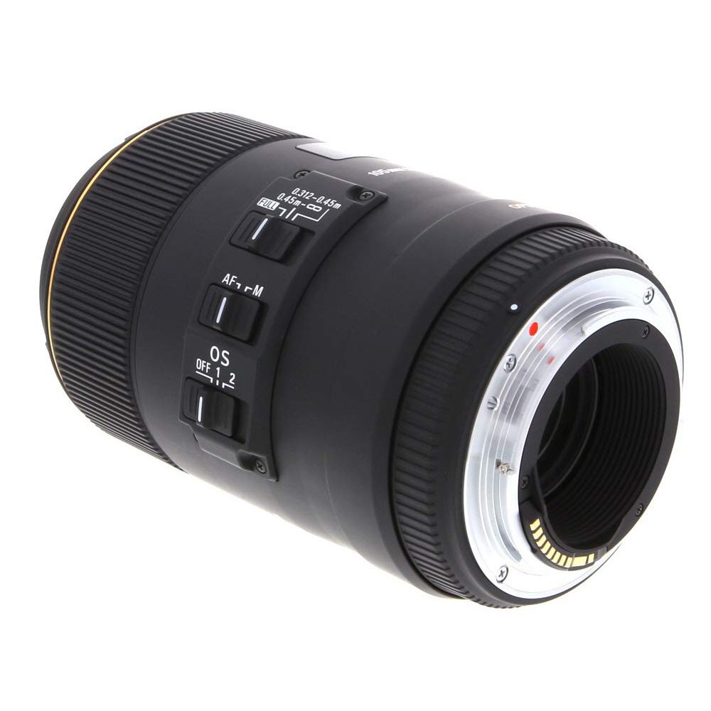 Sigma EX 2.8/105 DG Macro C/AF OS HSM - Teleobjetivo para Canon, color negro
