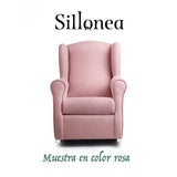 Sillonea - Sillón de Lactancia Roma con Balanceo para Amamantar - Butaca Ergonómica y Compacta con Antimanchas Habitación del Bebé (Gris, Madera Lacada Blanca, 96x74x77 cm)