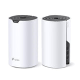 TP-Link Deco E2(2-Pack) - Sistema Wi-Fi Mesh AC1900, 2xPuertos 100/10 Mbps, hasta 50 ㎡, MU-MIMO, Blanco