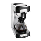 Buffalo CW305 - Cafetera con filtro, acero inoxidable/negro, capacidad de 1,7 L, 435 mm de altura, 205 mm de ancho, 205 mm de longitud