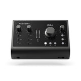 Interfaz de audio Audient iD24, 2 preamplificadores de micrófono de clase A (interfaz de audio USB-C de alto rendimiento, bucle de retorno de audio, 2 salidas de auriculares)